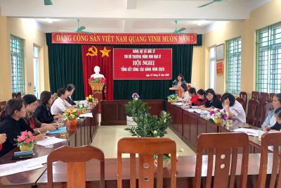 Hội nghị tổng kết chi bộ năm 2025