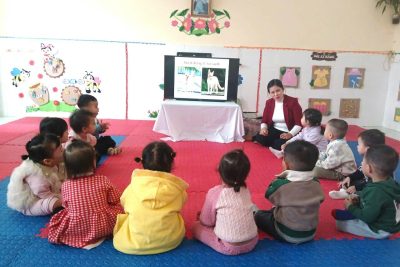 Hoạt động nhân biết tập nói của nhóm lớp nhà trẻ