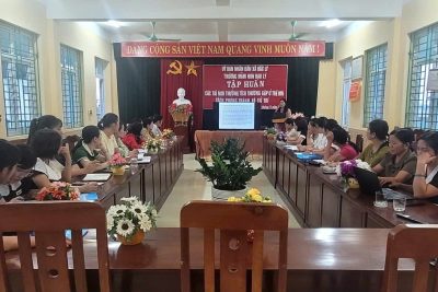 Hoạt động tổ chức Tết trung thu năm 2025 cho trẻ của trường MN Đạo Lý